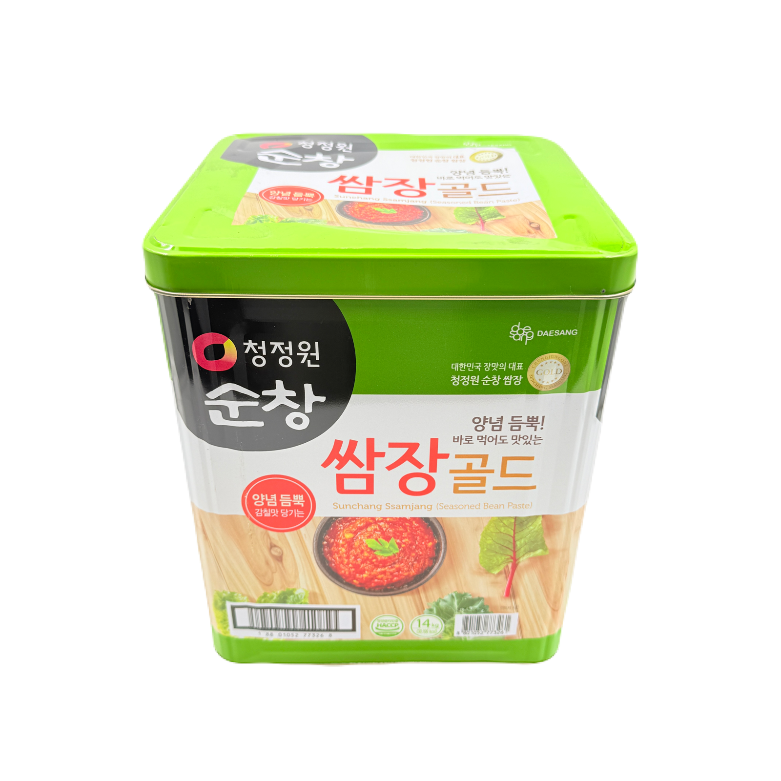 DS SEASONED SOY BEAN PASTE 14KG 순창 쌈장 골드